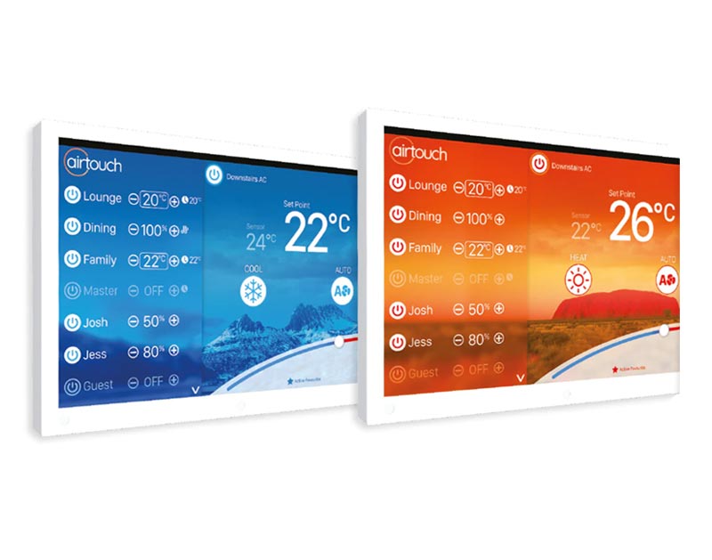 Fujitsu air touch climate controller